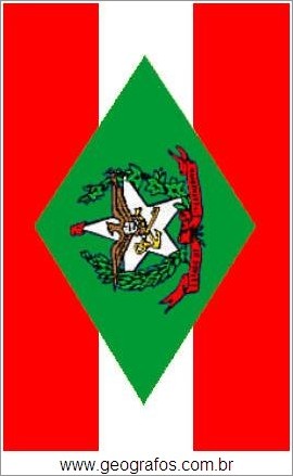 Bandeira do Estado Santa Catarina
