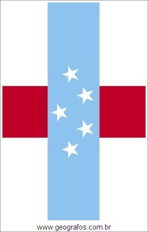 Bandeira do País Antilhas Holandesas