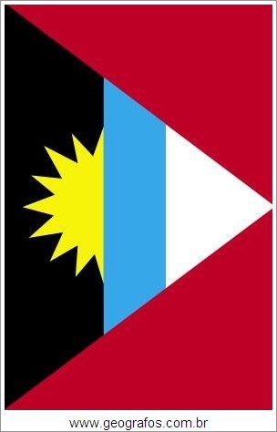 Bandeira do País Antiqua Barbuda