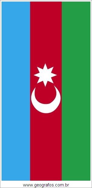 Bandeira do País Azerbaijão