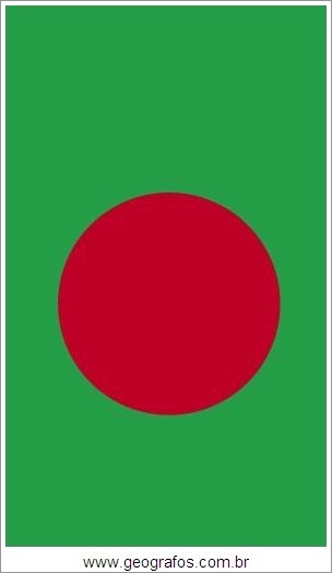 Bandeira do País Bangladeshg