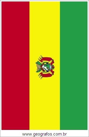 Bandeira do País Bolivia