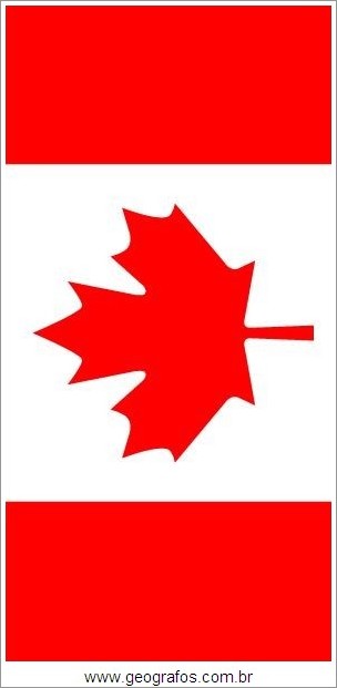 Bandeira do País Canadá