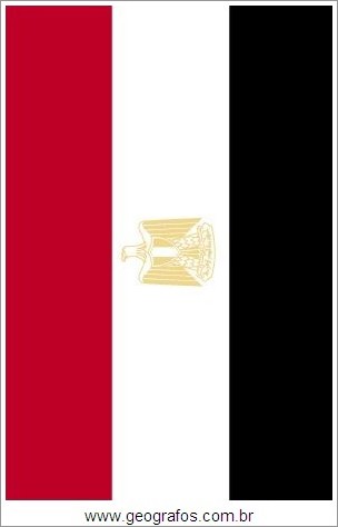 Bandeira do País Egito