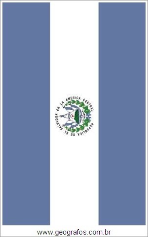 Bandeira do País El Salvador