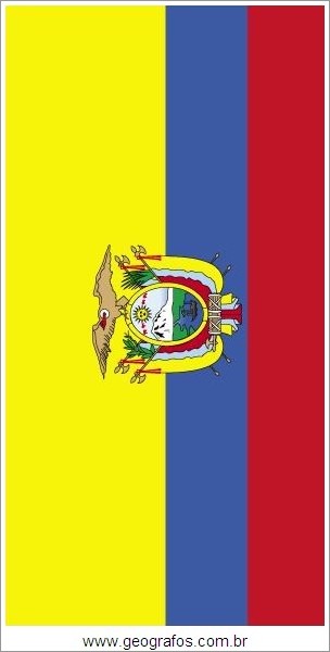 Bandeira do País Equador