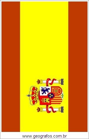 Bandeira do País Espanha