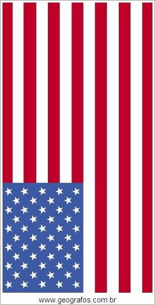 Bandeira do País Estados Unidos