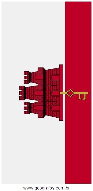 Bandeira do País Gibraltar
