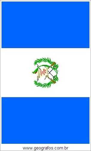 Bandeira do País Guatemala
