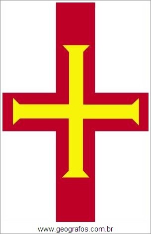 Bandeira do País Guernsey