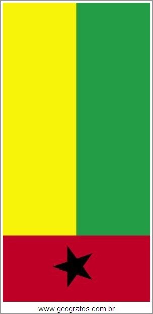 Bandeira do País Guiné Bissau