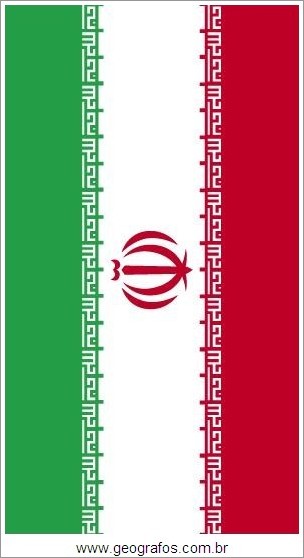 Bandeira do País Iran