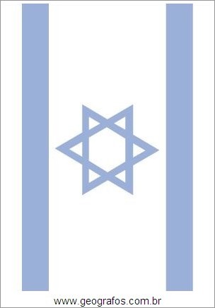 Bandeira do País Israel