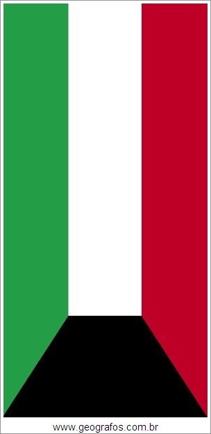 Bandeira do País Kuwait