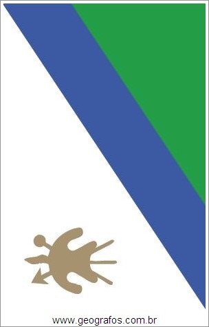 Bandeira do País Lesoto