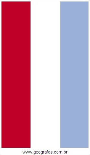 Bandeira do País Luxemburgo