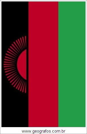 Bandeira do País Malaui