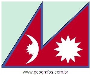 Bandeira do País Nepal