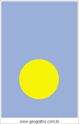 Bandeira do País Palau