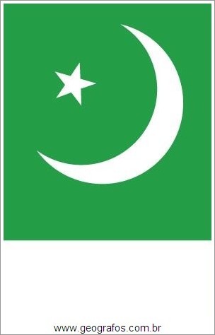 Bandeira do País Paquistão