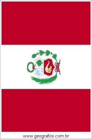 Bandeira do País Peru