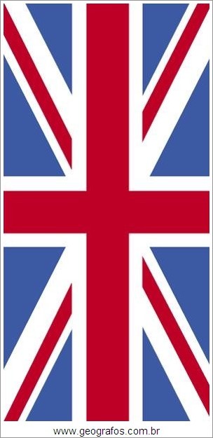 Bandeira do País Reino Unido
