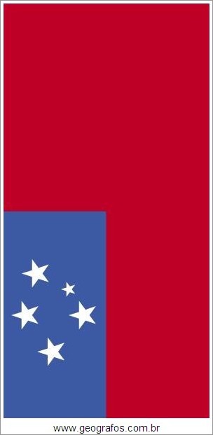 Bandeira do País Samoa