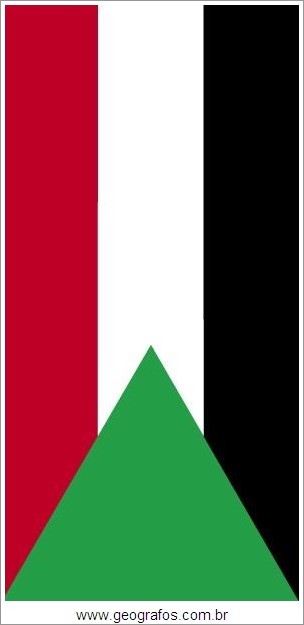Bandeira do País Sudão