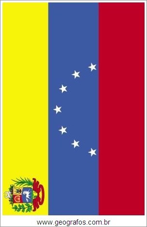 Bandeira do País Venezuela