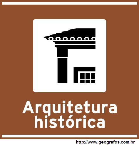 Placa Arquitetura Historica Atrativo Turístico