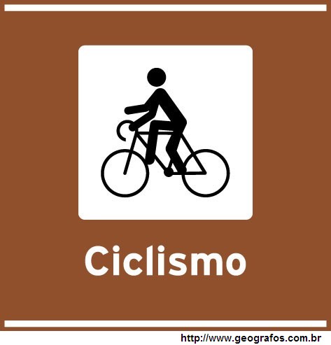Placa Ciclismo Atrativo Turístico