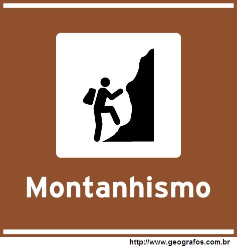 Placa Montanhismo Atrativo Turístico