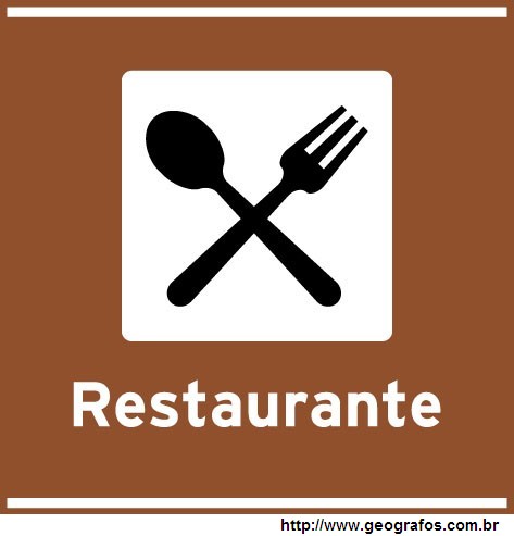 Placa Restaurante Lanchonete