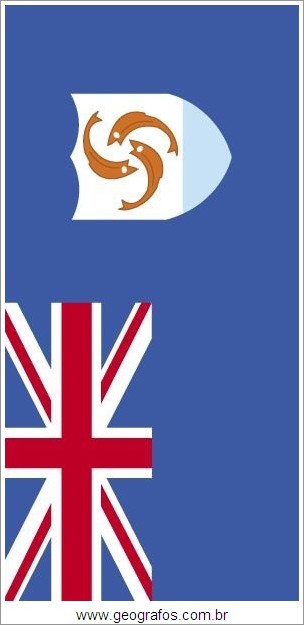 Bandeira do País Anguila