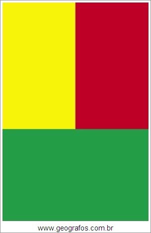 Bandeira do País Benim
