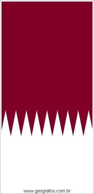 Bandeira do País Catar
