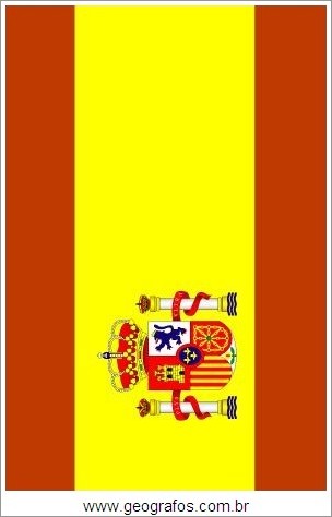 Bandeira do País Espanha