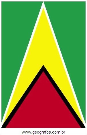 Bandeira do País Guiana