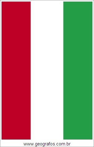 Bandeira do País Hungria