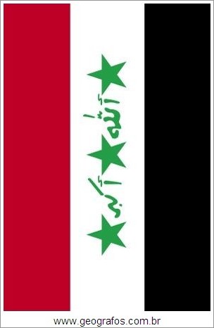 Bandeira do País Iraque