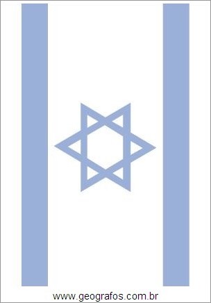 Bandeira do País Israel