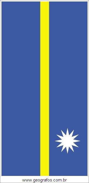 Bandeira do País Nauru
