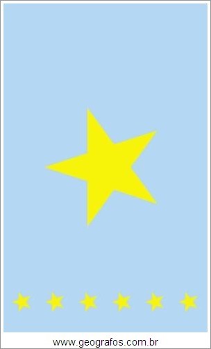 Bandeira do País República Democrática do Congo