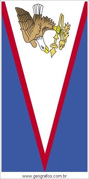 Bandeira do País Samoa Americana