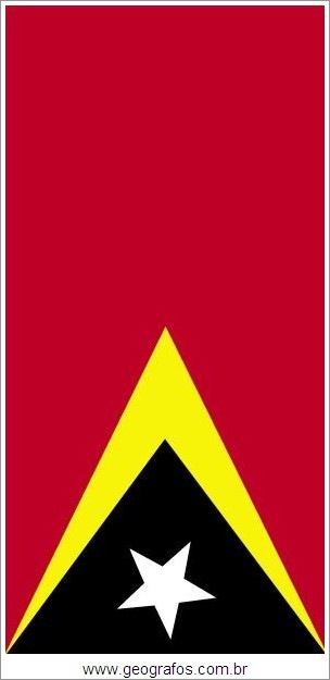 Bandeira do País Timor Leste