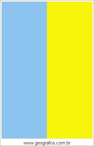 Bandeira do País Ucrânia