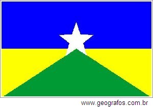 Bandeira do Estado de Rondônia