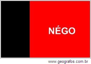 Bandeira do Estado Paraíba Localizado na Região Nordeste do Brasil