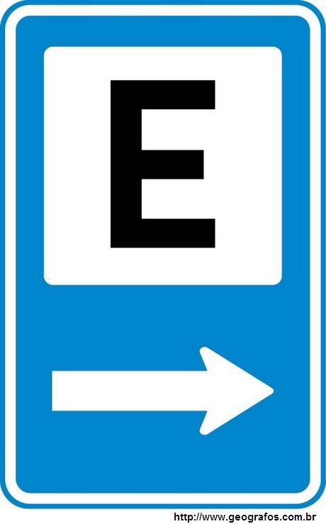 Placa área De Estacionamento